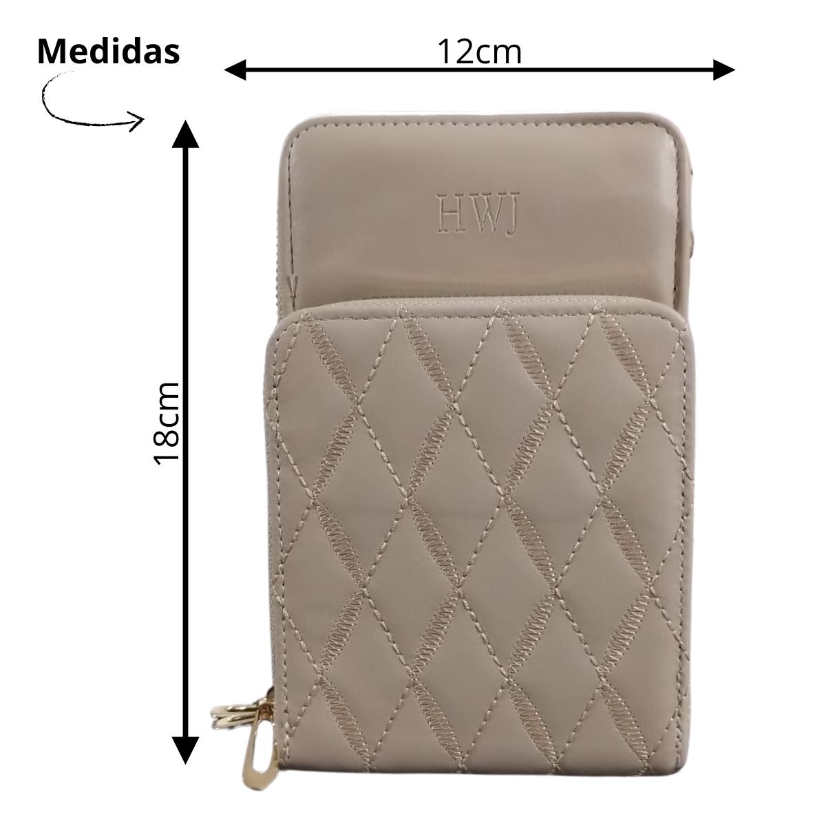 Bolsa Para Celular Carteira Transversal Feminina