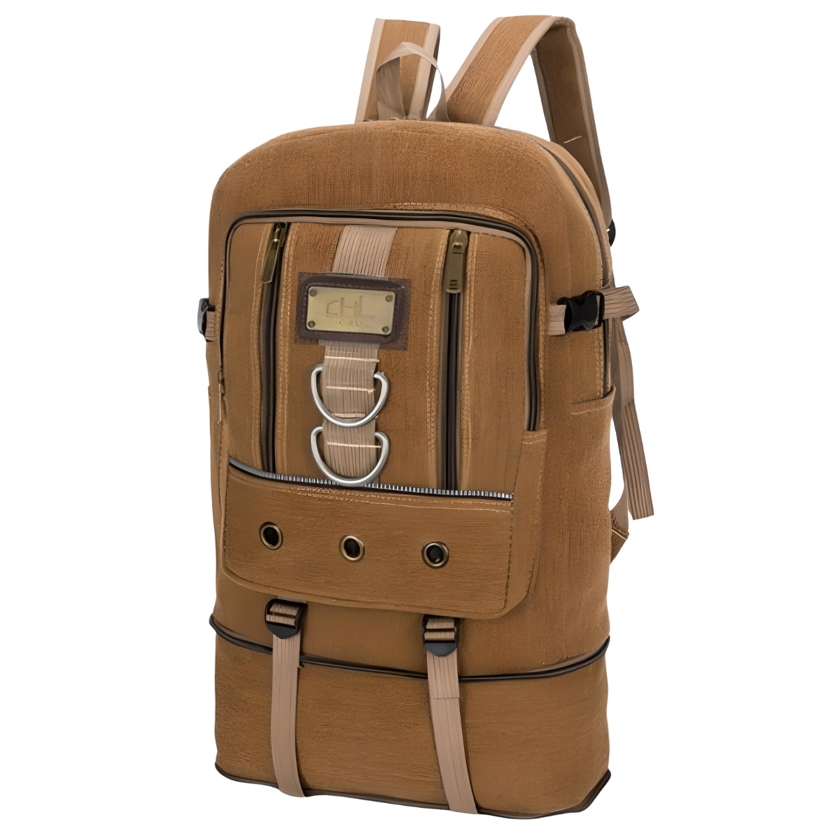 Mochila Em Lona I Mochila Camping I Mochila Expansível I Mochila Grande 50L Reforçada
