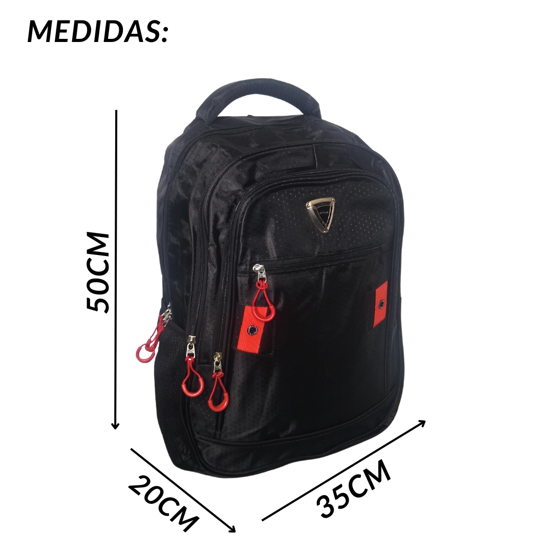 Mochila Escolar Unissex I Grande I Reforçada I Mochila Para Trabalho Viagem
