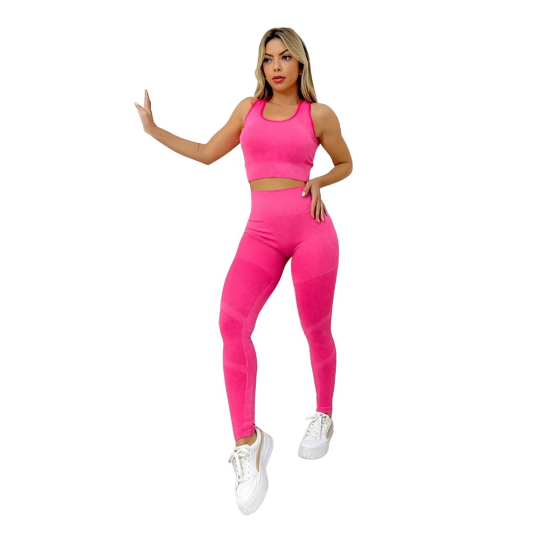 Conjunto Esportivo Academia Feminino Levanta Bumbum