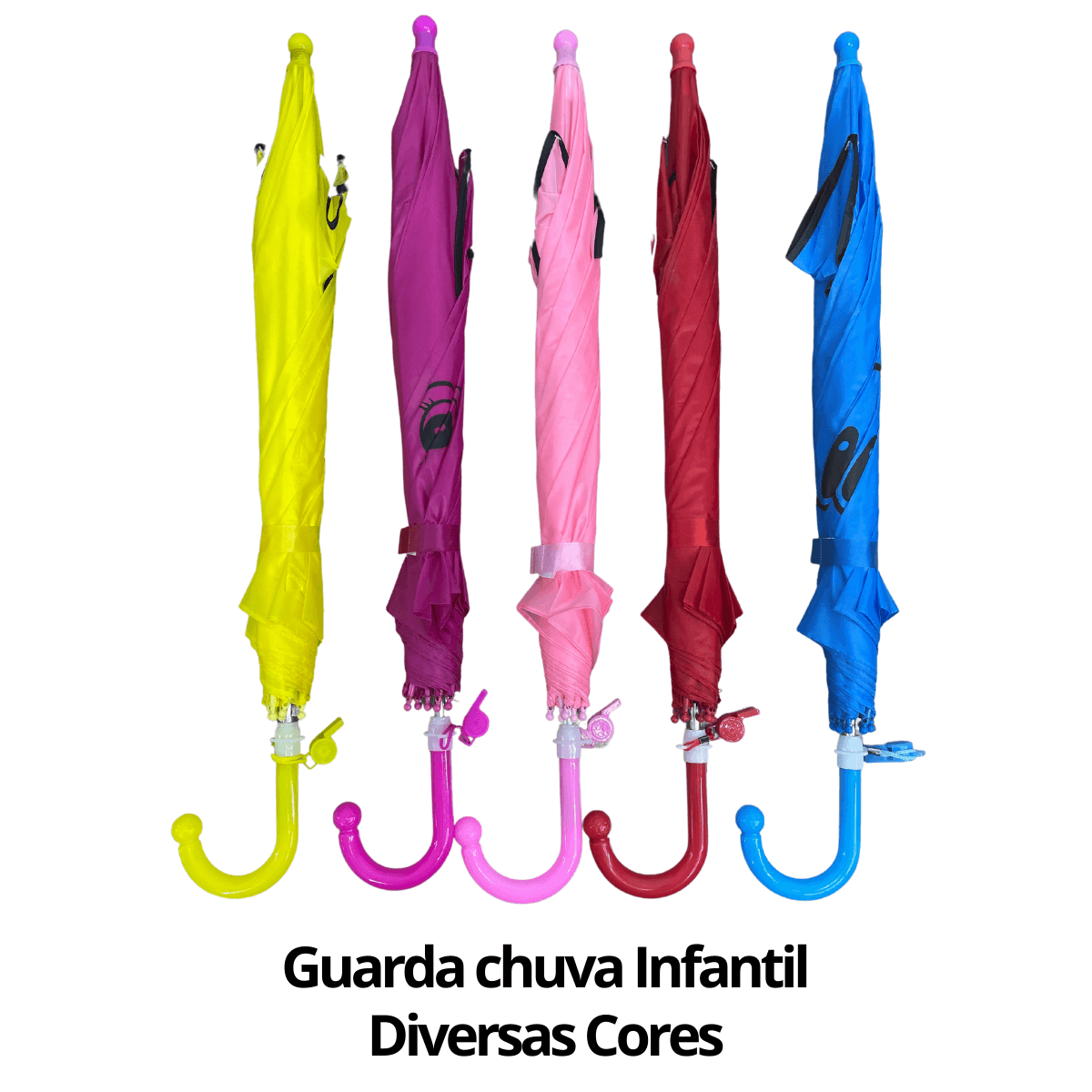 Guarda-chuva Infantil estampa bichinhos com ORELHINHA - Moda Brasil