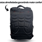 Mochila De Couro Resistente com Espaço Interno Para Notebook - Moda Brasil