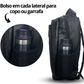 Mochila De Couro Resistente com Espaço Interno Para Notebook - Moda Brasil