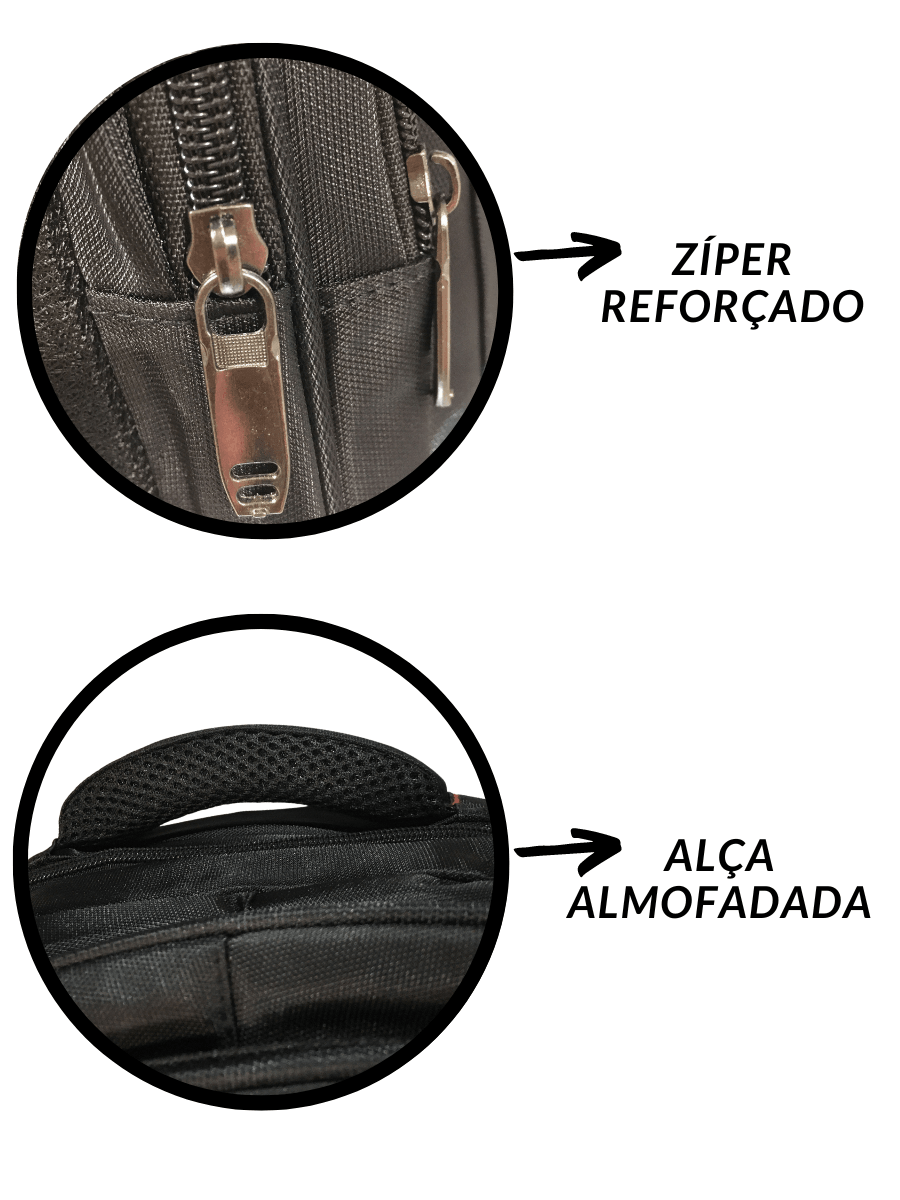 Mochila De Notebook Grande E Reforçada Impermeável - Moda Brasil