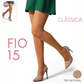Meia Calça Selene Fio 15 - Moda Brasil