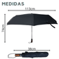 Guarda Chuva Médio Automático Resistente Eficiente - Moda Brasil