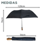 Guarda Chuva Automático Grande e Resistente - Moda Brasil