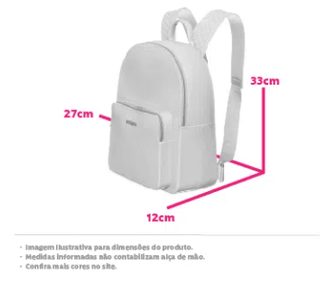 Mochila Bolsa Petite Jolie PJ2032II - Moda Brasil